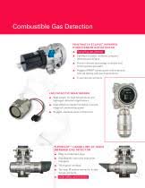 Combustible gas point detectors let you protect with precision. Combustible And Toxic Gas Detection Solutions Detector Electronics Corp Det Tronics Pdf Catalogs Technical Documentation Brochure