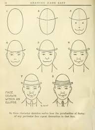 Drawing Made Easy A Helpful Book For Young Ar Selvportraet Ansigter Tegn