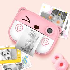 Pink 3in1 Instant Print Kids Camera In 2020
