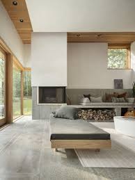Once you pull the drapes to the side in the morning, there is a fresh and light ambiance to start your day right. Dwell S Favorite 9 Modern Living Room Corner Fireplace Design Photos Dwell