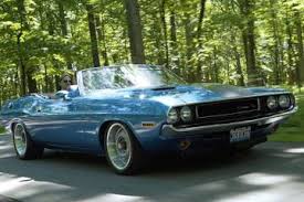 Image result for Bright Blue 1970 Challenger