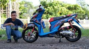 Honda beat 2012 modifikasi variasi motor honda beat honda beat dengan warna dan striping baru ini akan dipasarkan mulai akhir januari 2012. 4 Galeri Foto Modifikasi Honda Beat