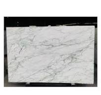 Oem/odm Polished Custom Interior Design Wall and Floor Tiles Clivia White  Marble Calacatta Verde Marble White Marble Slabs