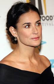 10 her once cropped hair is now down to. Demi Moore Chignon Demi Moore Chignon Lookbook Stylebistro
