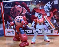 HGUC 1/144 シャア専用ズゴック VS ジム Ver.GFT - namazukawa blog ver.2.0