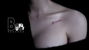 Also, the first letter of the name of your loved one, or your own can also be tattooed. Small Letter Tattoo By Bukboo Youtube
