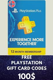 Free Playstation Gift Card Codes Psn Ps4 Ps5 Ps4 Gift Card Gift Card Playstation