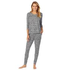 Get the latest in knit pajama tops. Women S Cuddl Duds Knit 3 4 Sleeve Pajama Top Banded Bottom Pajama Pants