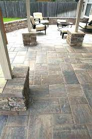 25 Patio Design Ideas With Stones To Bring A Sophisticated Look Godiygo Com Patio Pavers Design Backyard Patio Patio Tiles