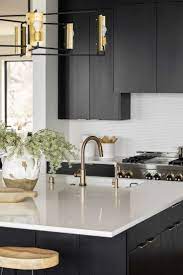 Inside A Stunningly Gorgeous Mountain Modern Home On Lake Minnetonka Modern Black Kitchen Interior Design Kitchen Modern Kitchen Design