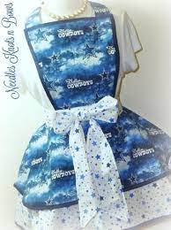 Dallas Cowboys Womens Apron Womens Cowboys Flirty Football Apron Aprons Womens Aprons Dallas Cowboys Women Aprons For Men