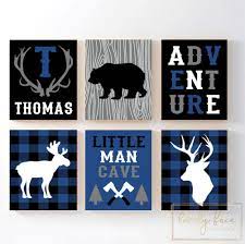 Lumberjack Nursery Wall Art Buffalo Plaid Decor Baby Boy Etsy Buffalo Plaid Baby Shower Lumberjack Nursery Buffalo Plaid Decor