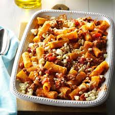 45 Greek Style Dinners That Will Transport You To The Mediterranean Greek Pasta Best Ground Beef Recipes Recipes