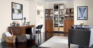 An individual can also look at dove paint color behr image gallery that many of us get prepared to discover the image you are searching for. Sleek And Bright Office White Office Gallery Behr