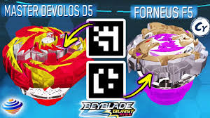 All wave 1 and wave 2 qr codes beyblade burst rise hypersphere sets stadium starters singlesmembership: Qr Codes Master Devolos D5 Forneus F5 All Devolos Qr Codes Beyblade Burst Rise App Collab Youtube