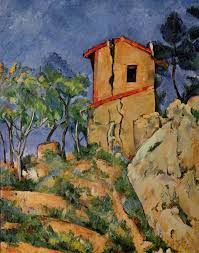 Paul Cezanne La Maison Au Murs Fendus 1892 1894 Impressionisme Afbeeldingen Kunstwerk