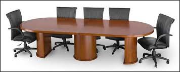 Insignia Used Conference Tables Solid Drum Base Furniture Conference Table Table