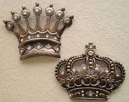 New Gold Crown Wall Decor Art Royalty King Queen Prince Princess His Hers Gifts Crown Wall Decor Crown Decor Wall Decor Sale