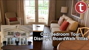 Views of water, woodlands or fairways. One Bedroom Villa Tour Disney S Boardwalk Villas Touringplans Com Blog