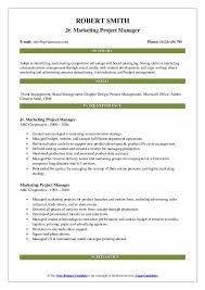 They meet with stakeholders to clarify their goals when you submit an online application or resume for a project manager opportunity, it's usually directed to an applicant tracking system (or ats). Marketing Project Manager Resume Samples Qwikresume