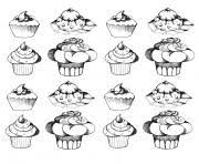 They are not only limited in kids but also adults. Cupcake Coloring Pages To Print Cupcake Printable