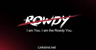 Rowdy Style Name Dp Generator Png Text Photo Background Images Hd Quote Png