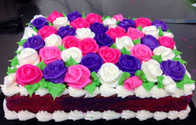 Rose Garden Cake Garden Cakes Costco Cake Cupcake Cakes