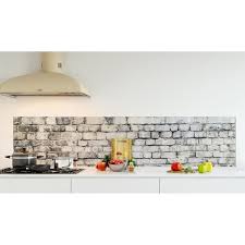 Credence De Cuisine Adhesive En Panneau Composite Aluminium Vieux Mur De Pierre L 220 X H 50 Cm Achat Vente Credence Credence De Cusine Vieux Mur Cdiscount