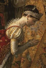 Close Up Of Empress Josephine In The Napoleon Coronation Painting Empress Josephine Art Napoleon