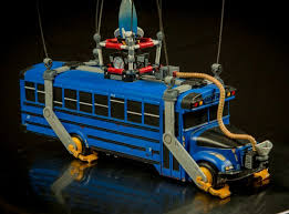 The battle bus drone has highly detailed decoration inspired by one of the most popular vehicles from epic games' fortnite. All Aboard This 3d Print Of Fortnite S Battle Bus Htxt Africa Fortnite Battle Bus