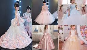 Birthday Dresses For Teens Beautiful Birthday Gowns For Baby Girl Children Gowns Designs Kids Fashion Blog Fashion Trends For Baby Boys Girls In 2020 Kids Gown Girls Ball Gown Gowns For Girls