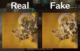 Redd S Paintings Statues Real Vs Fake Art Guide For Animal Crossing New Horizons Animal Crossing Animal Crossing Redd New Animal Crossing