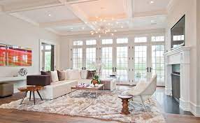 Modern craftsmanship and cost of french door materials. 20 Living Room Ideas With French Doors