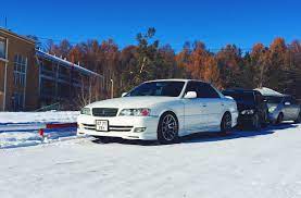 Jzx Jdm 2k17 Mongolia Japan White Snow Toyota Chaser Toyota Chaser Japan