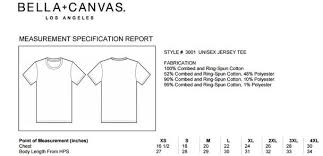 Bella Canvas 3001c Adult Short Sleeve Crewneck T Shirt