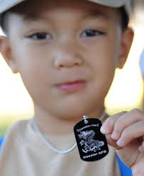 Three-year-old Christian Garcia, son of Hector Garcia