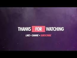 Hi To Everyone Today I Will Give You Outro Template Thanks For Watching No Copyright For First Youtube Video Ideas Video Editing Apps Youtube Banner Template
