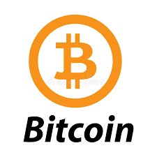 The btc symbol and the wordmark next to it. Bitcoin Logo Crypto Currency Computer Money Stock Vector Illustration Of Currency Microchip 116074920