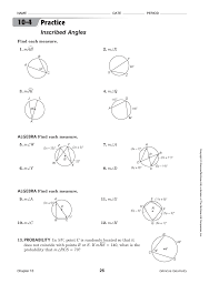 Geometry 10 6 practice a answers jmap by topic worksheets lesson plans videos in pdf. 10 4 Practice