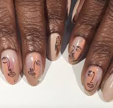 This cute pink and white trap look pattern is among one of the unique designs to get over the nails. 30 Minimalist Nail Art Ideas For 2019 Glamour