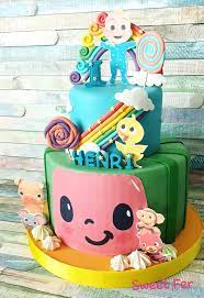 Cocomelon birthday cake for boy. Cocomelon Birthday Cake By Sweet Dorty Cakes Sweet Fer Facebook