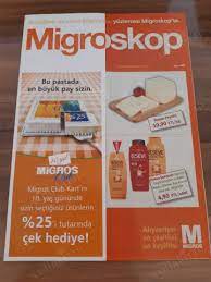 A101, bim, şok, carrefour, happy center ve migros gibi takip ettiğiniz marketlerin indirimli ürünlerini bulabileceğiniz gibi tchibo, watsons, gratis, koçtaş, metro gibi markaların müşterileri için düzenli olarak yayınladığı indirim kataloglarını da inceleyebilirsiniz. Migroskop Dergisi Sayi 446 Nadir Kitap
