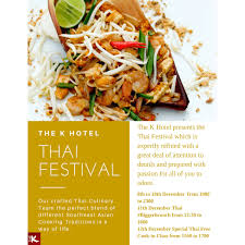 Thekhotel Presents The Thaifestival Which Is Expertly Refined With A Great Deal Of Attention To Details And Prepared With Passion Asian Cooking Culinary Food
