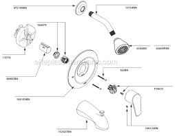 Whether you need a replacement knob, handle kit, cartridge, side spray, gasket, lotion bottle replacement or even a new hose, faucet depot has the moen replacement part you need when you need it. Moen Tub And Shower Faucet T2802bn Ereplacementparts Com