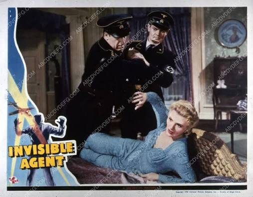 Ilona Massey Jon Hall film The Invisible Agent 35m-1949 – ABCDVDVIDEO