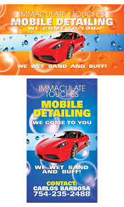 E&j mobile car wash and detailing llc, fort lauderdale, florida. Immaculate Detailing Mobile Car Wash Tight Designs Printing Of Florida