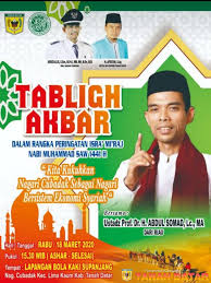 Kajian ceramah dan tanya jawab ustadz abdul somad, lc, ma. Berita Pemerintah Kabupaten Tanah Datar Catat Tanggalnya Ustadz Abdul Somad Tabligh Akbar Di Cubadak