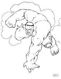 Disegno Di Hulk Da Colorare Disegni Da Colorare E Stampare Gratis