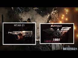 I am a premium user in bf4 if that have . Unlock Mtar 21 Multi Talent Multitalent Battlefield 4 Ps4 Youtube