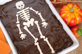 Country living editors select each product featured. Cake With Printable Skeleton Template For Halloween